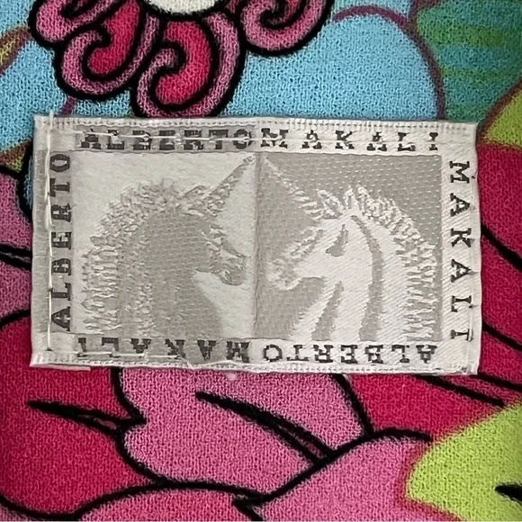 Alberto Makali Vintage Y2K Chic trendy Floral Paisley luxury retro mod Blazer - Picture 3 of 11